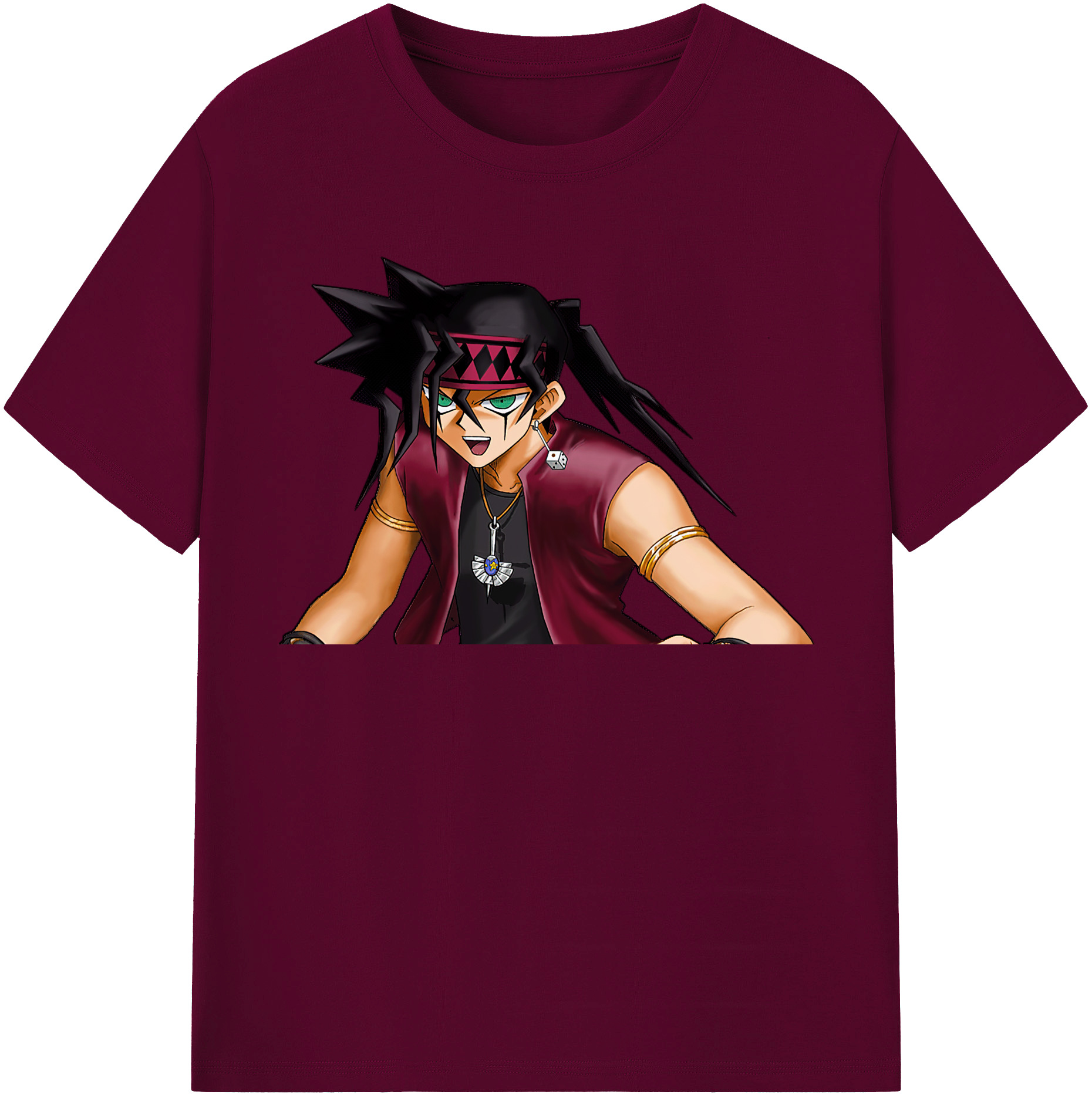 （画像用） 遊☆戯☆王 Yu-Gi-Oh! レディースカジュアルプリントTシャツ（綿100％）